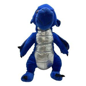 Animaland Blue Ice & Fire Dragon 16"  Stuffed Soft Toy 2018 Animal Plush Toy